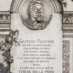 Monumento funebre Franchini (dettaglio) 1880 - Carlo e Attilio Spazzi - Cimitero Monumentale di Verona