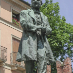 Monumento a Fedele Lampertico 1924, Vicenza, piazza Matteotti - Carlo Spazzi